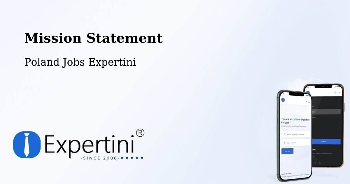 Corporate Mission – Doruchów - Poland Jobs Expertini